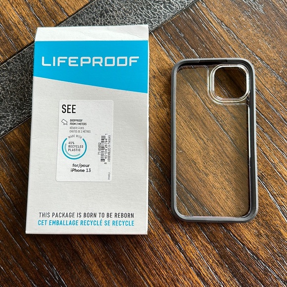 LifeProof SEE SERIES Case for iPhone BLACK CRYSTAL - Picture 1 of 2